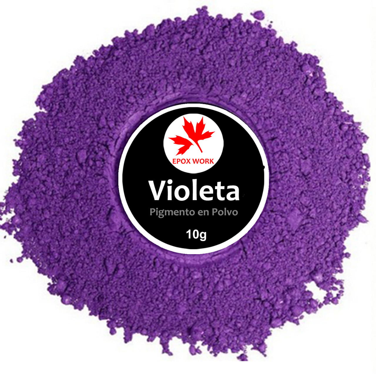 pigmento en polvo metalizado violeta